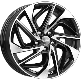 Диск КиК реплика KC883 (Outlander) 18x7,0 5x114,3 ET38 67,1 алмаз черный