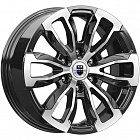 Диск КиК Меконг 18x7,5 6x139,7 ET36 100,1 алмаз черный