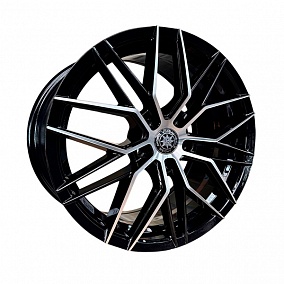 Диск VIVE V-17 17x7,5 5x114,3 ET40 67,1 gloss black machine face